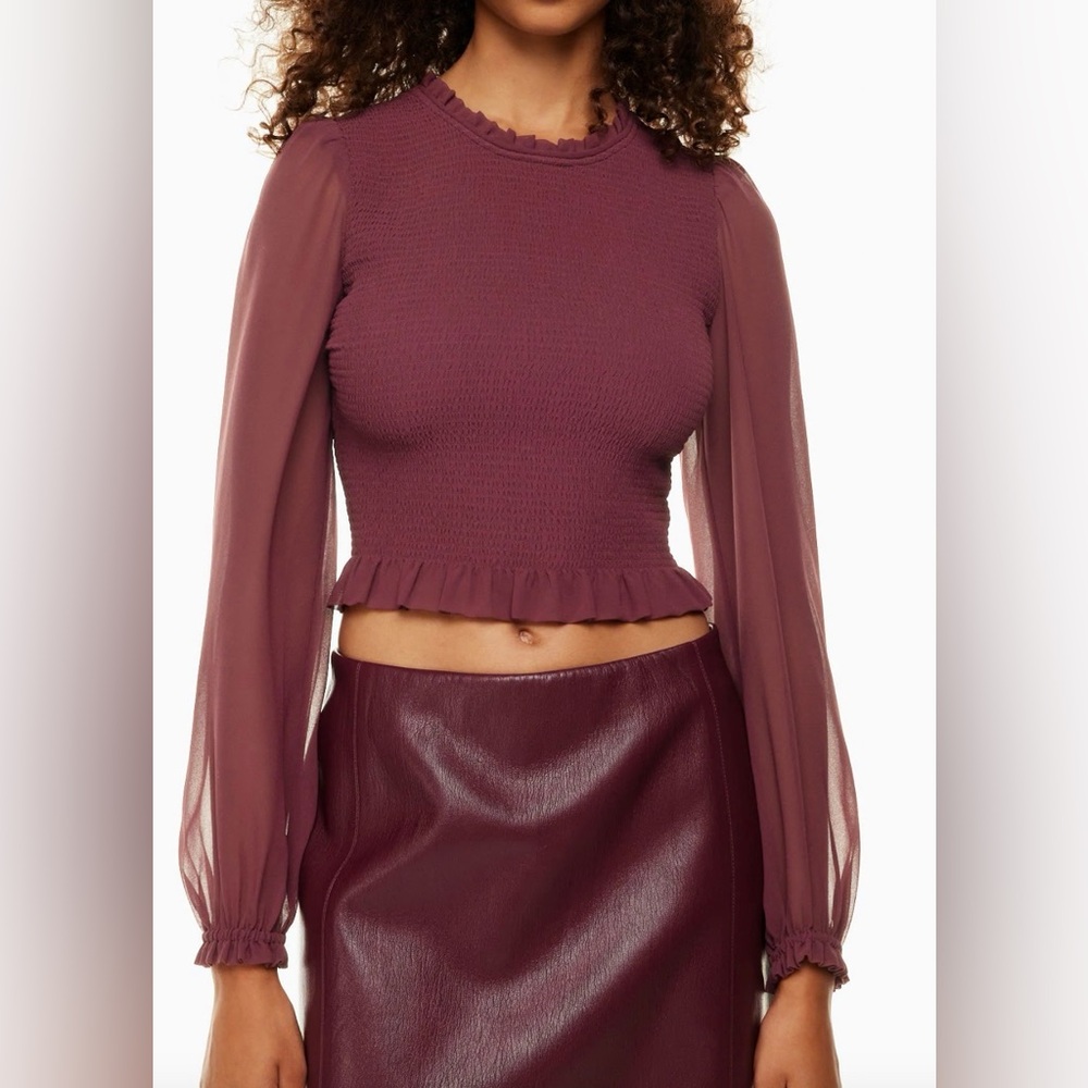 Aritzia Wilfred Tempest Blouse